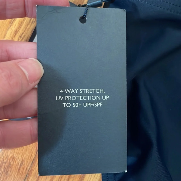 Tommy Hilfiger Bandeau Top Classic Bikini Bottom Swimsuit Navy size M NWT - Picture 8 of 13